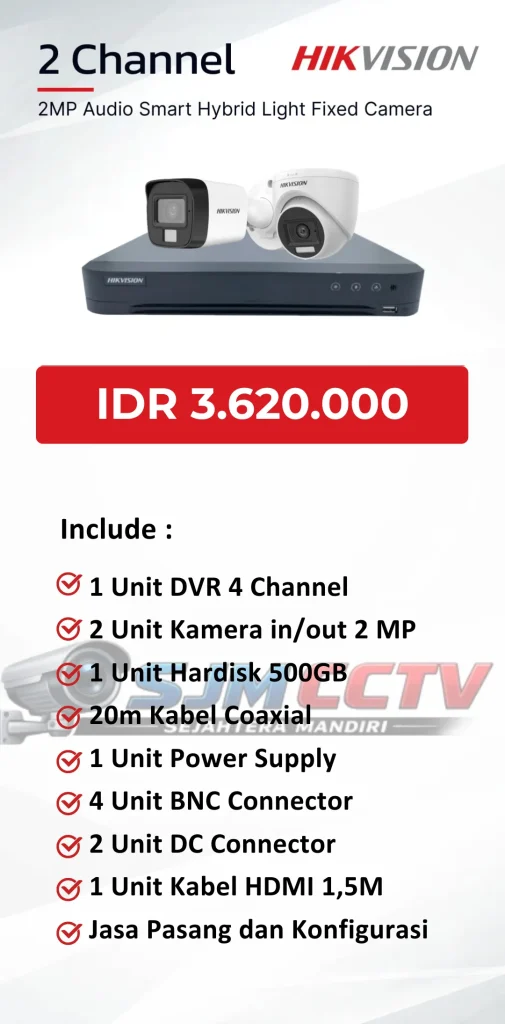 Hikvision 2 Channel Audio