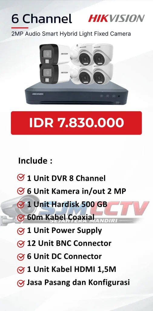 Hikvision 6 Channel Audio