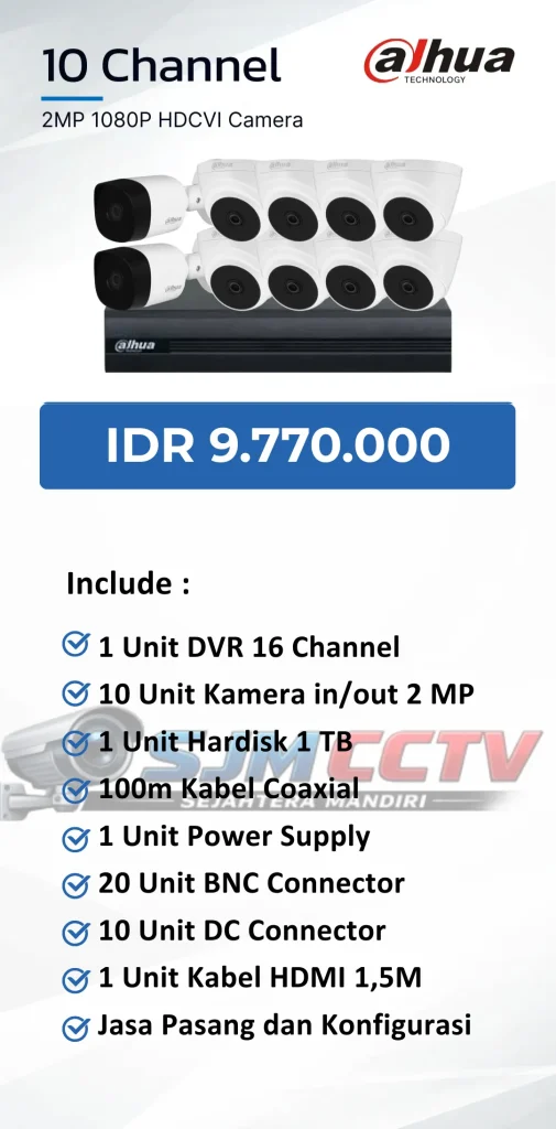 dahua 10 channel analog