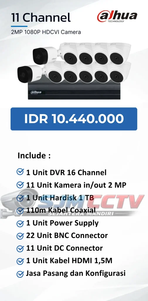 dahua 11 channel analog