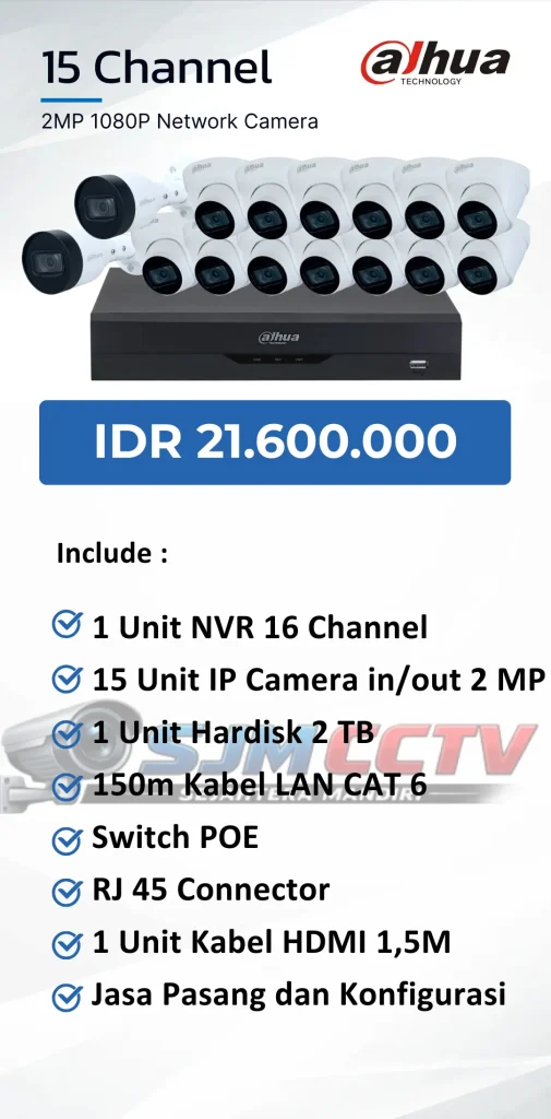 dahua 15 channel ipcam