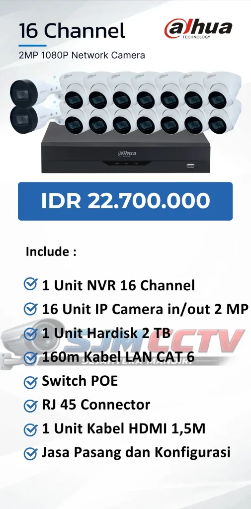 dahua 16 channel ipcam