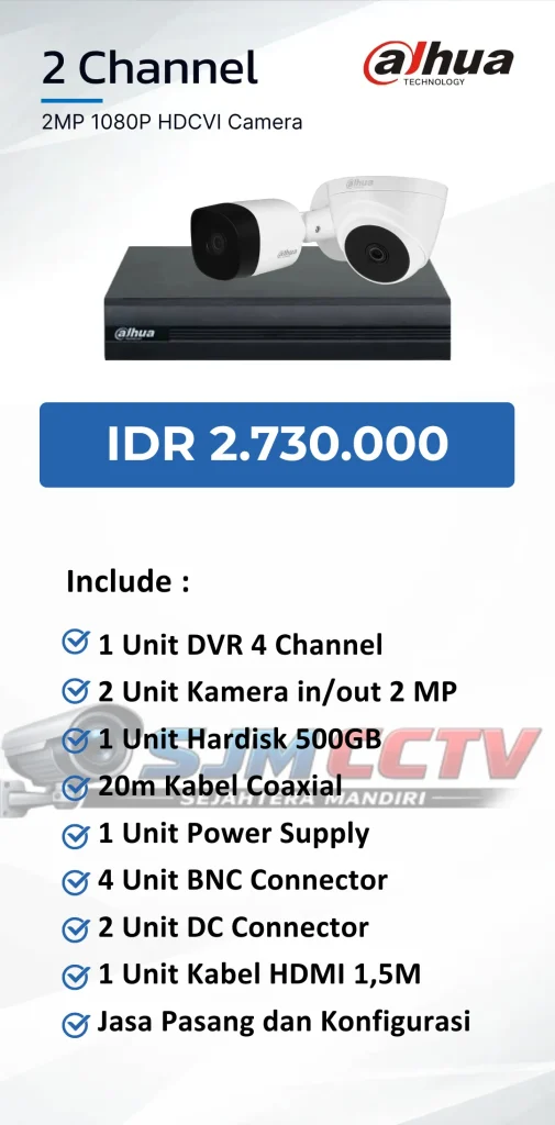 dahua 2 channel analog
