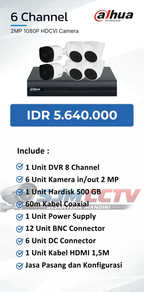 dahua 6 channel analog