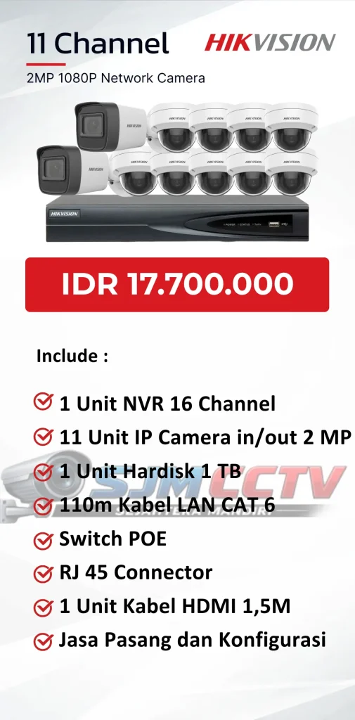 hikvision 11 channel ipcam
