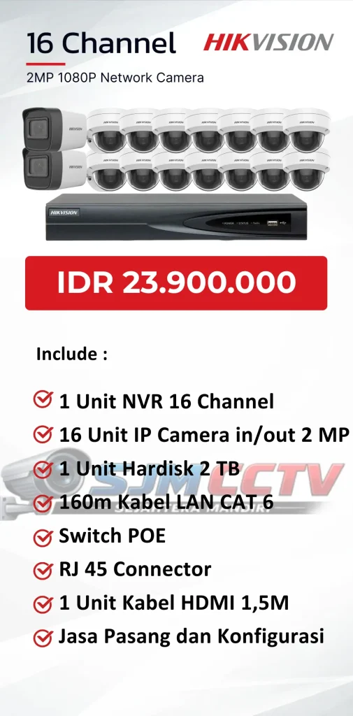 hikvsion 16 channel ipcam