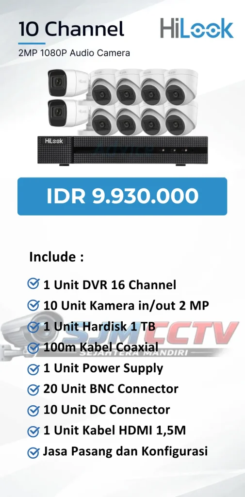 hilook 10 channel audio