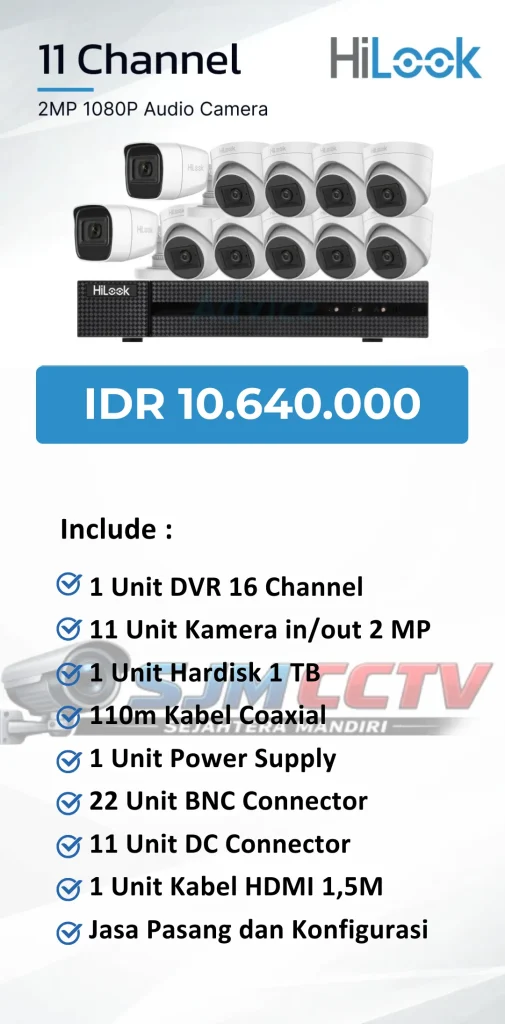 hilook 11 channel audio