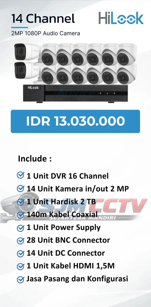 hilook 14 channel audio