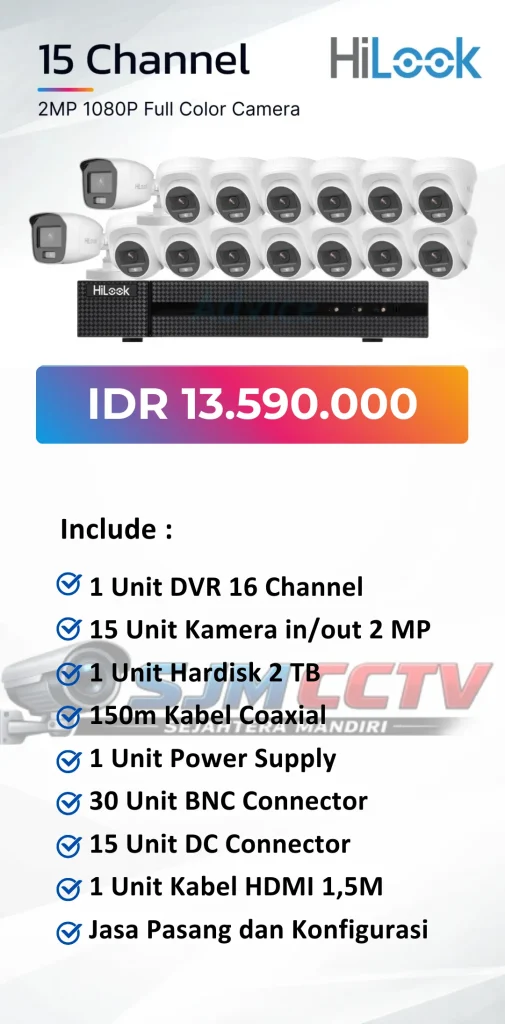 hilook 15 channel colorvu