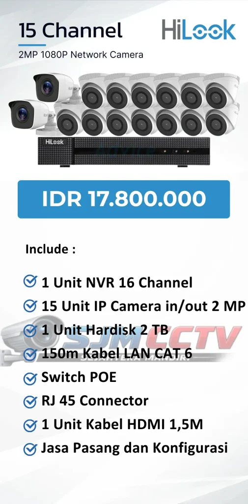 hilook 15 channel ipcam