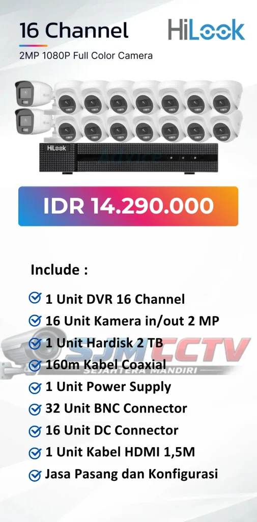 hilook 16 channel colorvu