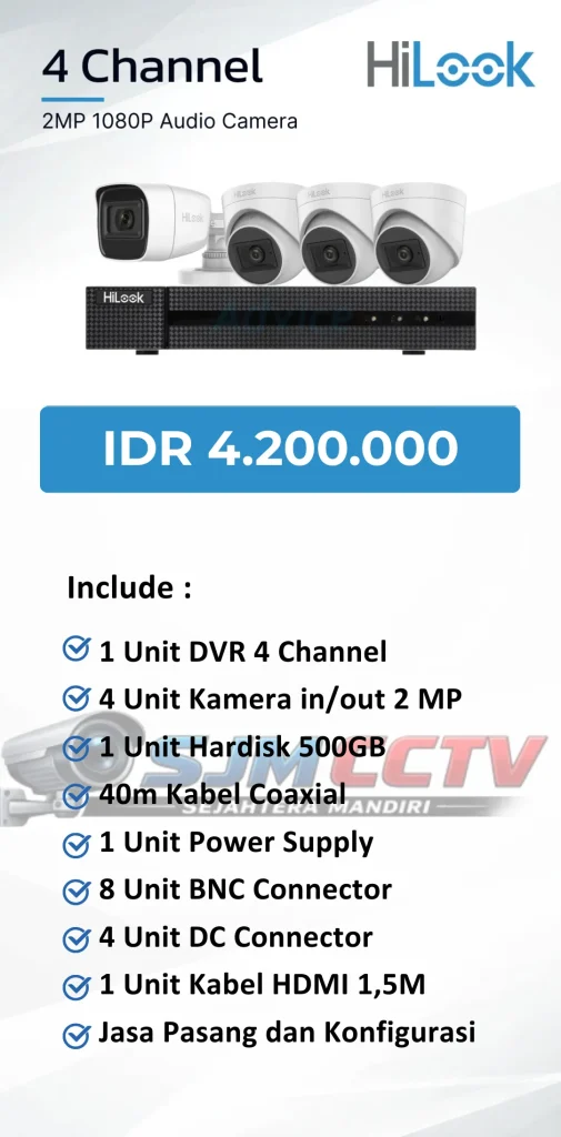 hilook 4 channel audio