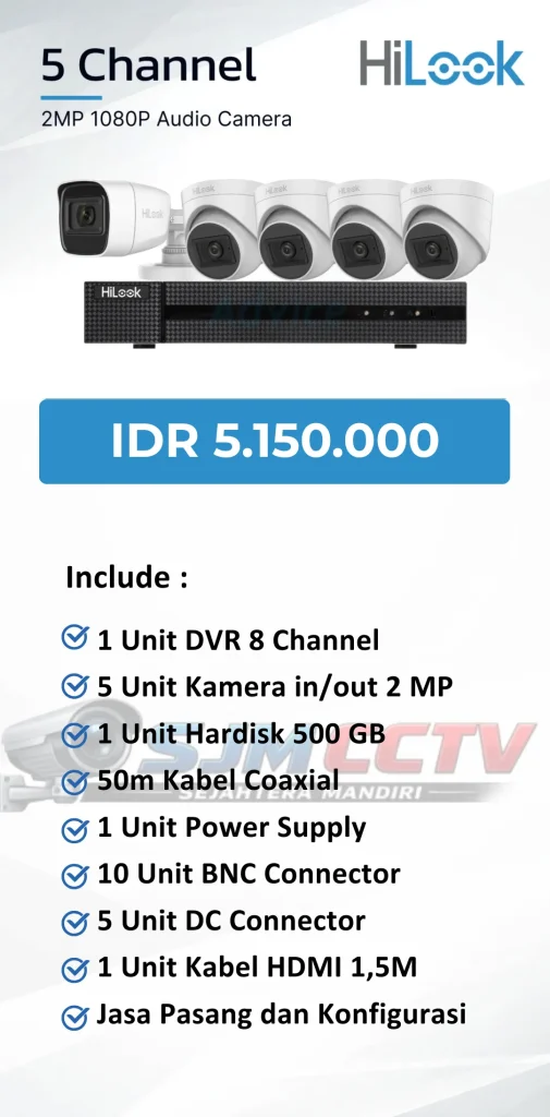 hilook 5 channel audio