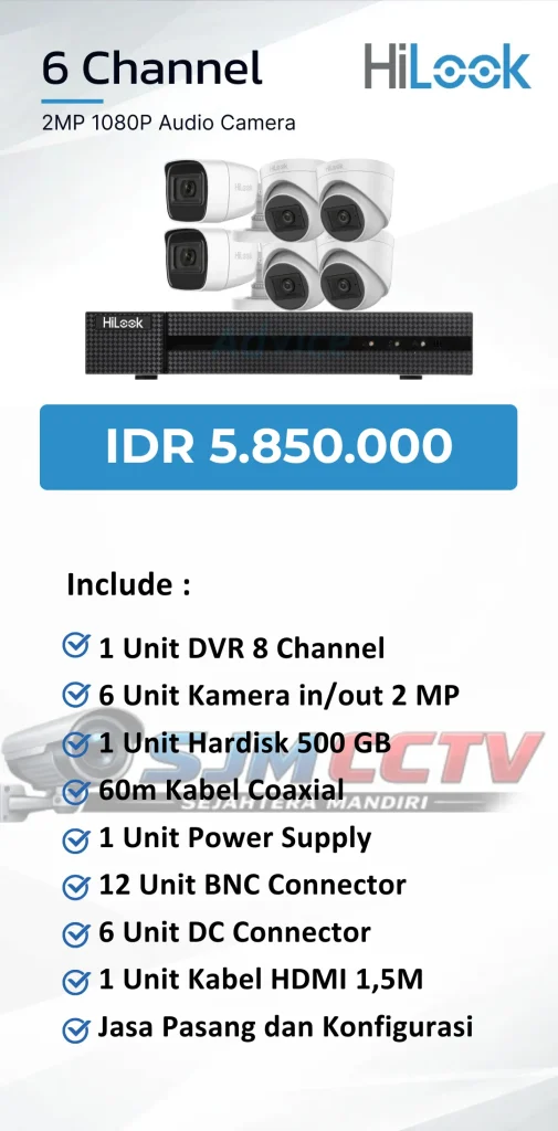 hilook 6 channel audio