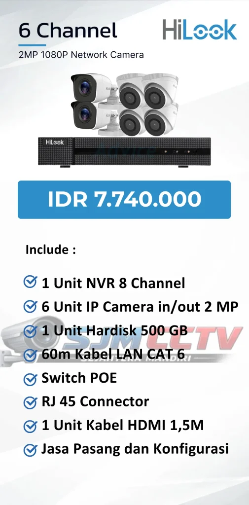 hilook 6 channel ipcam
