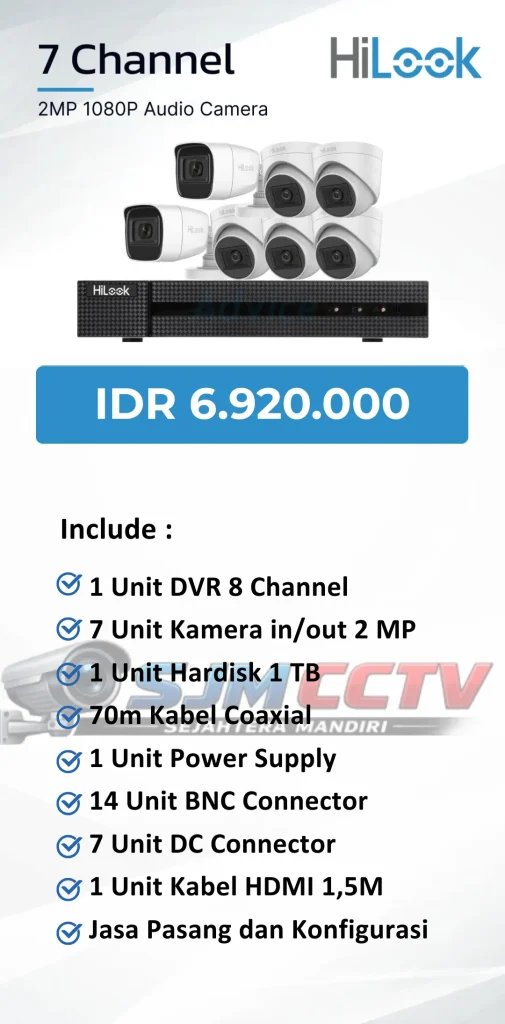 hilook 7 channel audio