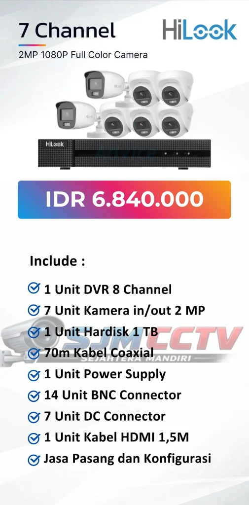 hilook 7 channel colorvu