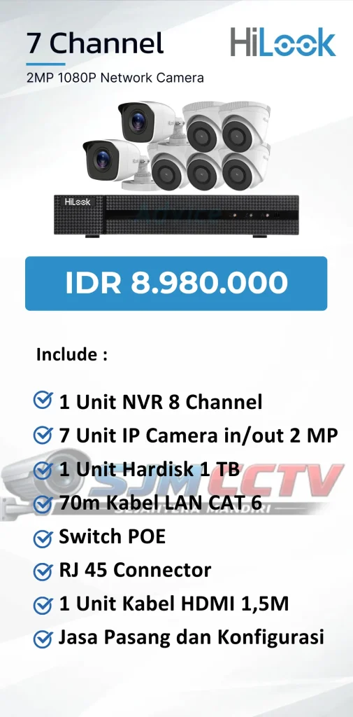 hilook 7 channel ipcam