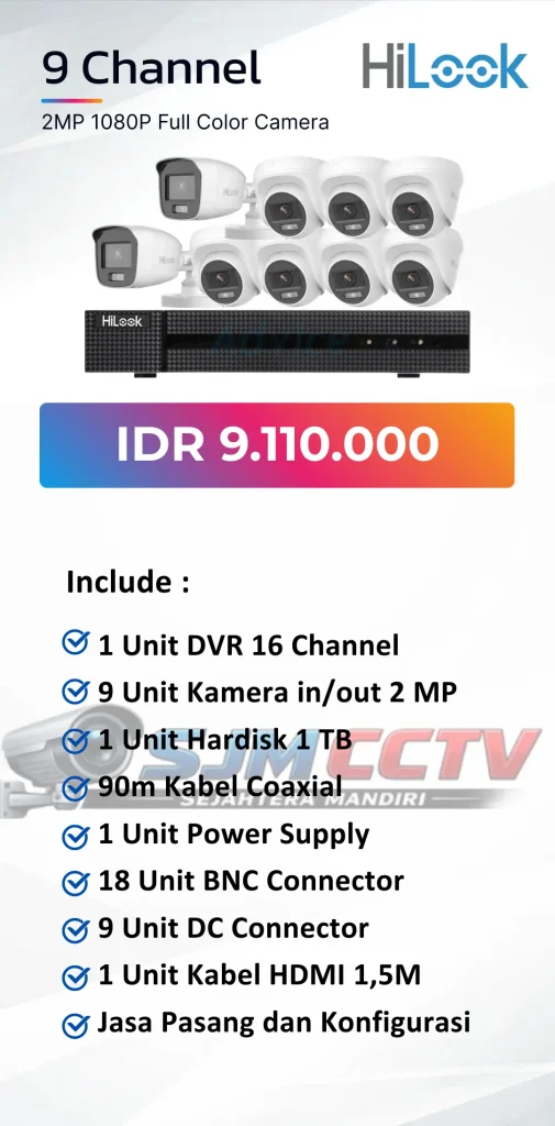 hilook 9 channel colorvu