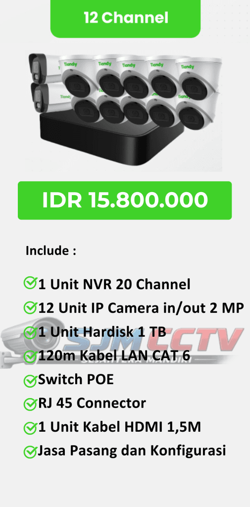 tiandy 12 channel audio