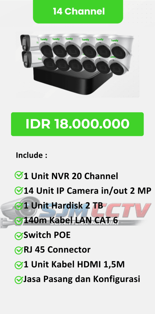 tiandy 14 channel audio