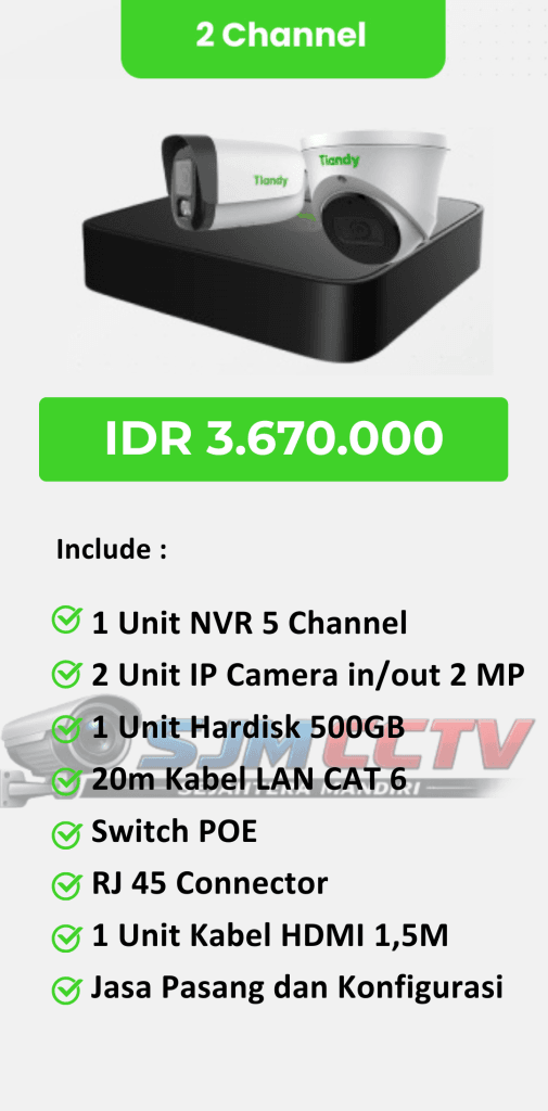 tiandy 2 channel audio