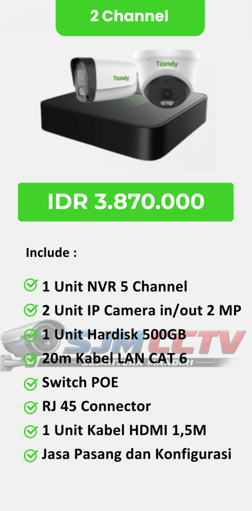 tiandy 2 channel full color audio