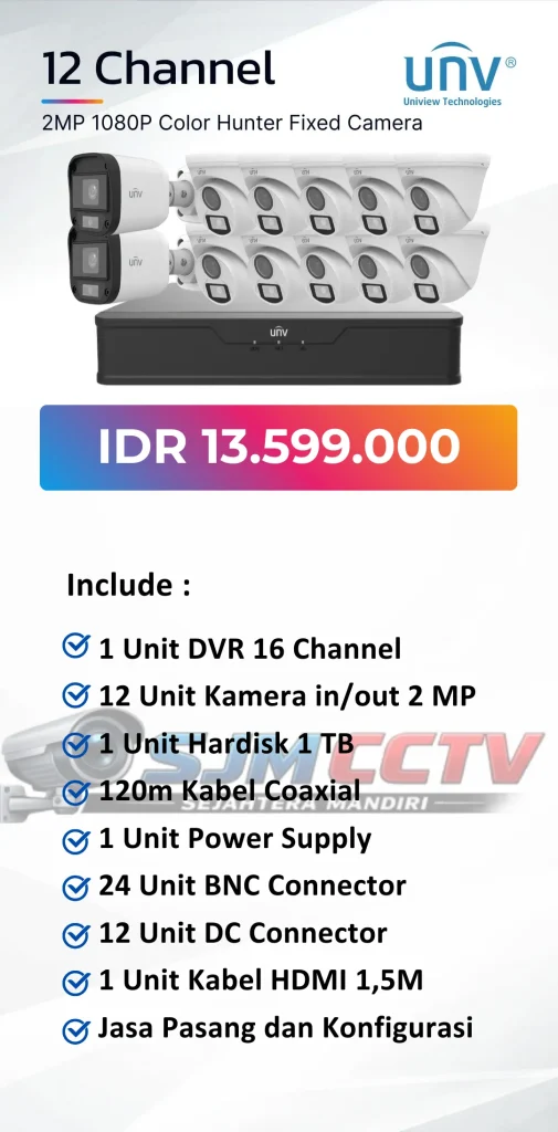 uniview 12 channel colorvu