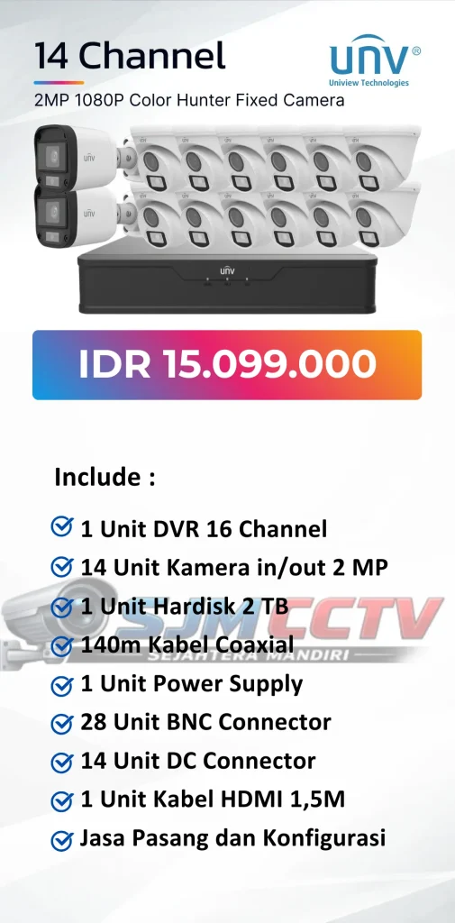 uniview 14 channel colorvu