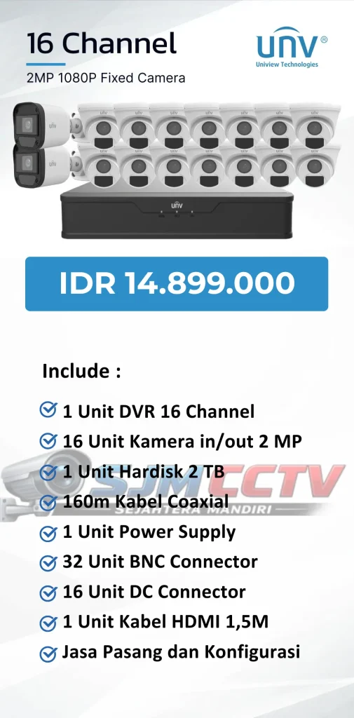 uniview 16 channel analog