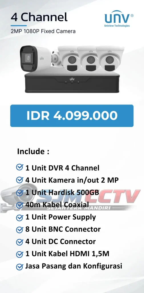 uniview 4 channel analog